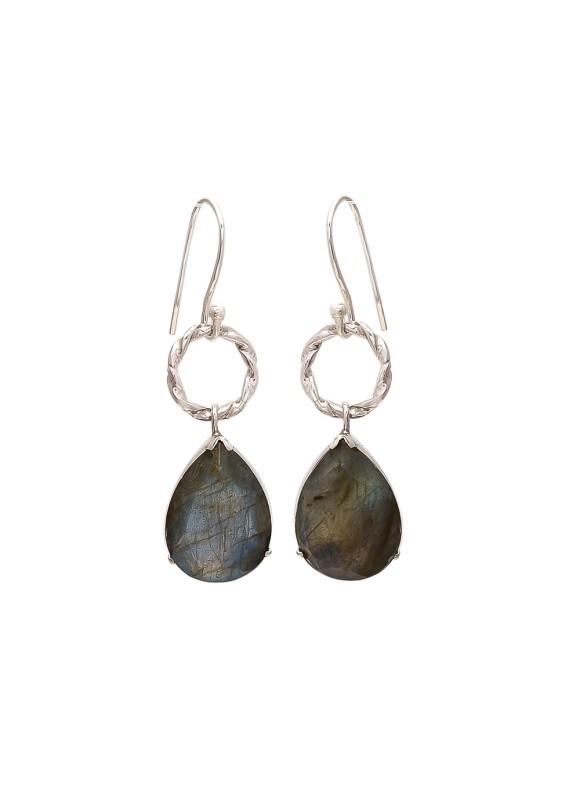 925 Sterling silver Labradorite Earrings
