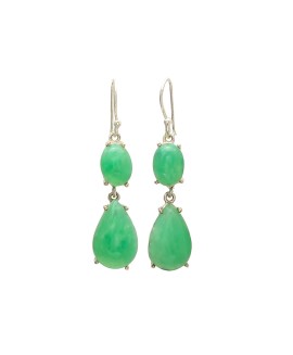 925 Sterling silver Crysophrase Earrings
