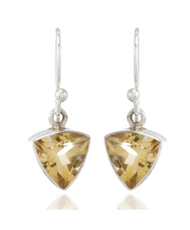 925 Sterling silver Citrine Earrings