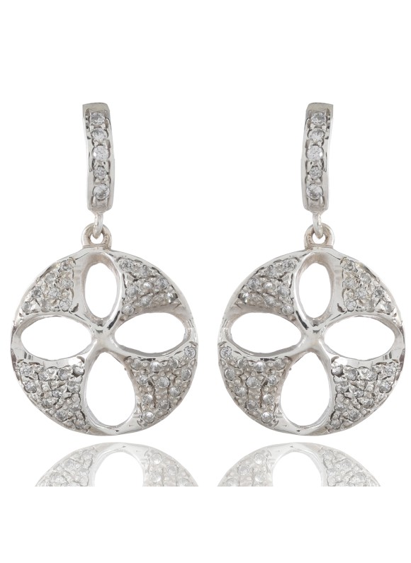 925 Sterling silver CZ Earrings