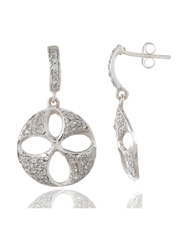 925 Sterling silver CZ Earrings