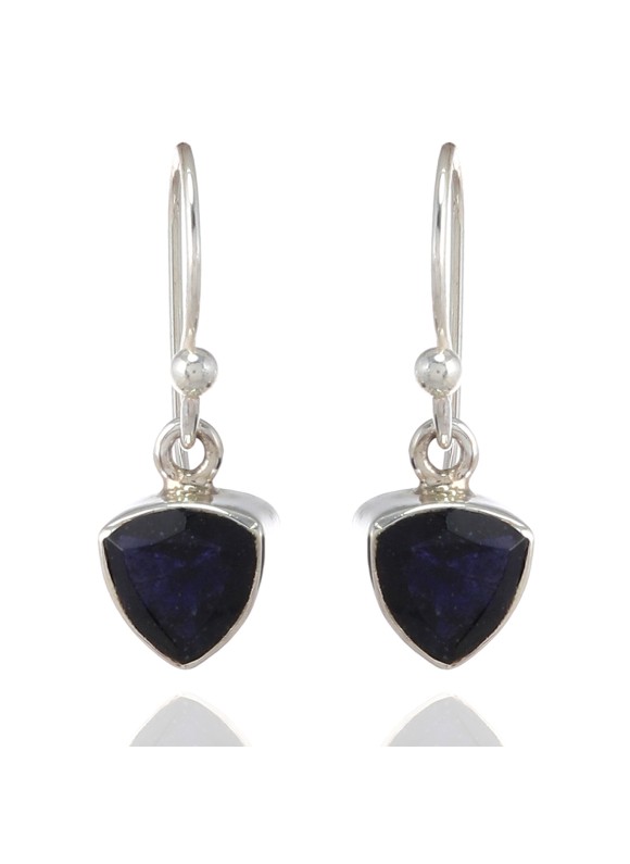 925 Sterling silver Iolite Earrings