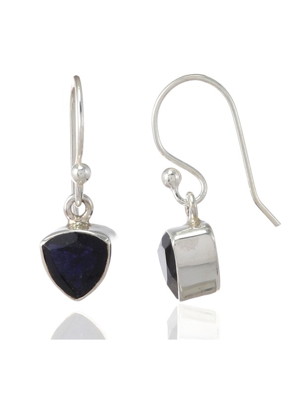925 Sterling silver Iolite Earrings