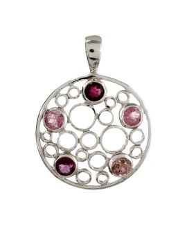 925 Sterling silver Tourmaline Pendant