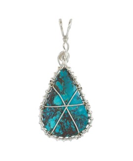 925 Sterling silver Turquoise Pendant