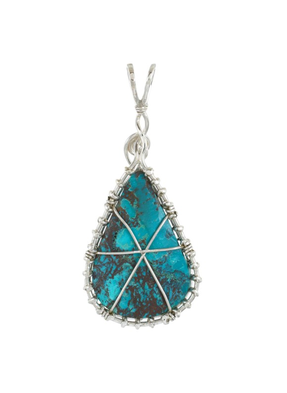 925 Sterling silver Turquoise Pendant