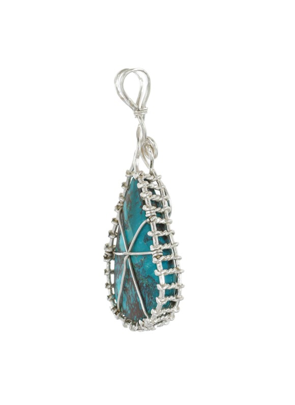 925 Sterling silver Turquoise Pendant