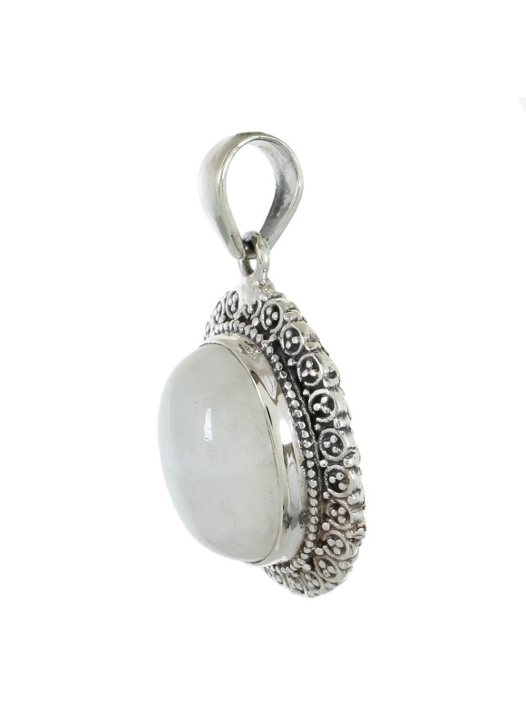925 Sterling silver Rainbow Moonstone Pendant