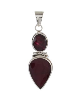 925 Sterling silver Ruby Pendant