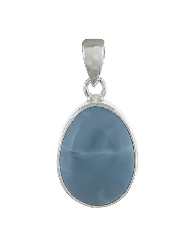 925 Sterling silver Pendant with Blue Opalite