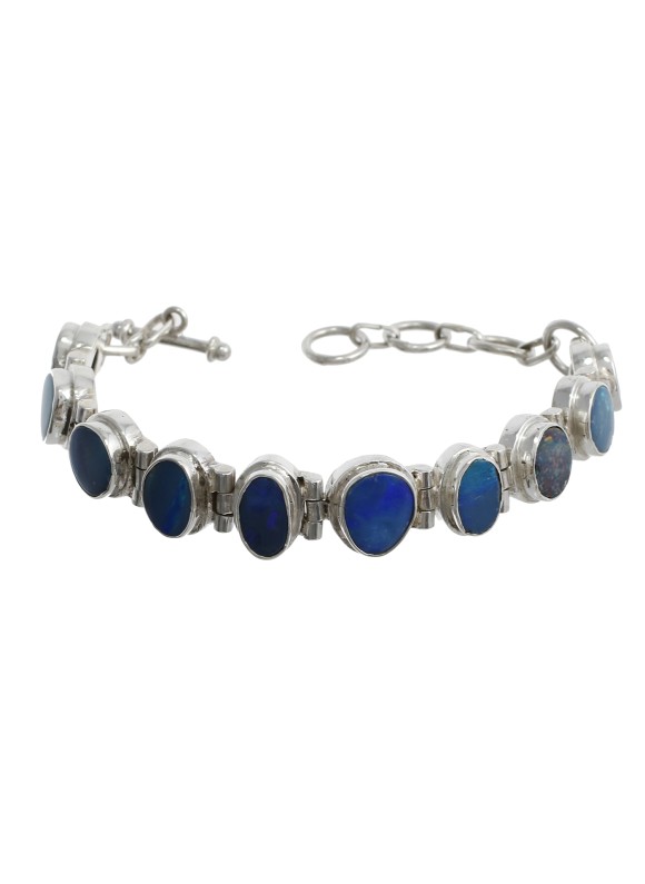 925 Sterling silver Bracelet with Opal