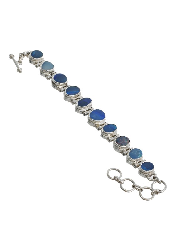 925 Sterling silver Bracelet with Opal
