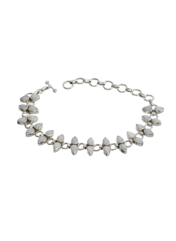925 Sterling silver Opal Bracelet