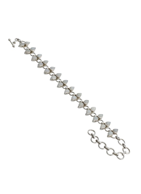 925 Sterling silver Opal Bracelet