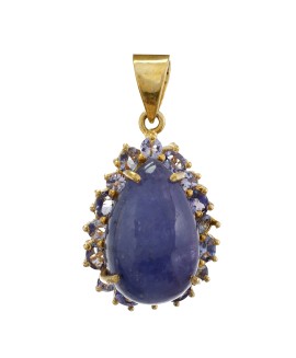 925 Sterling silver Tanzanite Pendant