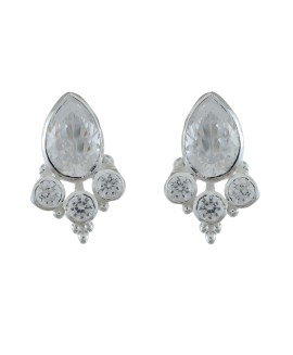 925 Sterling silver CZ Earrings
