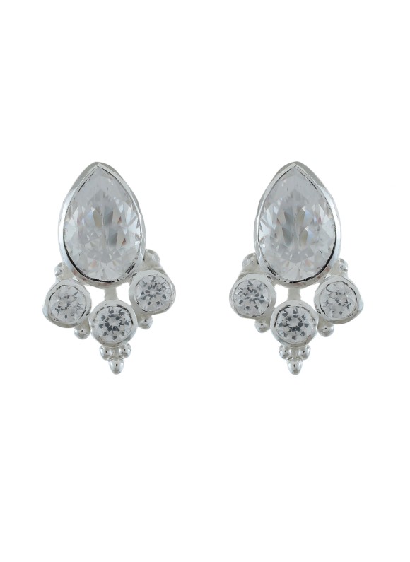 925 Sterling silver CZ Earrings