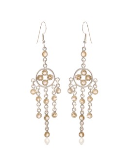 925 Sterling silver Citrine Earrings