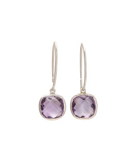 925 Sterling silver Amethyst Earrings