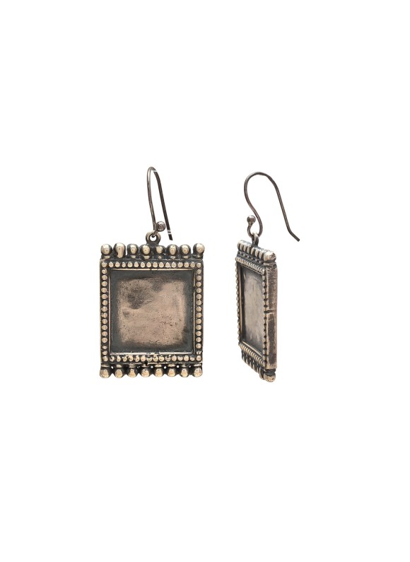 925 Sterling silver Earrings with Black Rhodium
