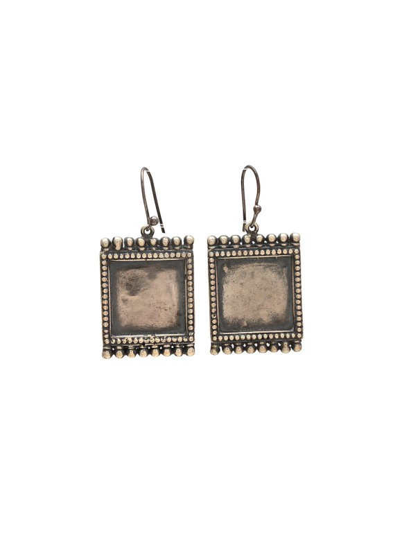 925 Sterling silver Earrings with Black Rhodium