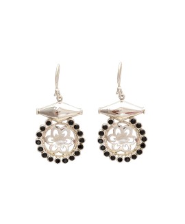 925 Sterling silver Black Spinel Earrings