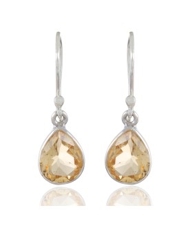 925 Sterling silver Citrine Earrings