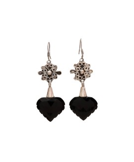 925 Sterling silver Earrings with Black Onyx