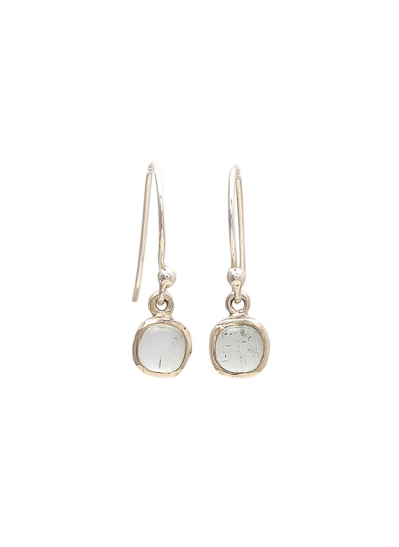 925 Sterling silver Aquamarine Earrings