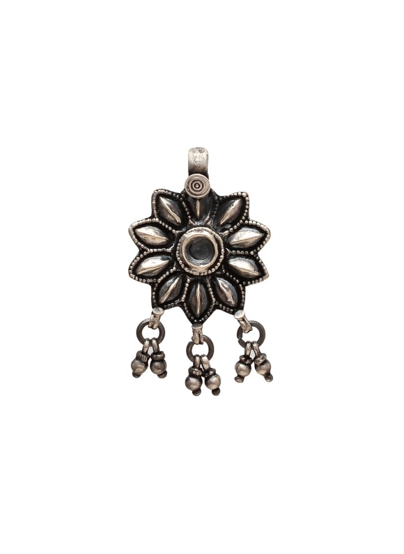 925 Sterling silver Flower Design Pendant