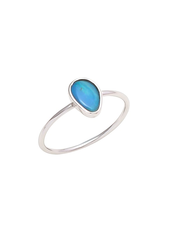925 Sterling silver Opal Rings