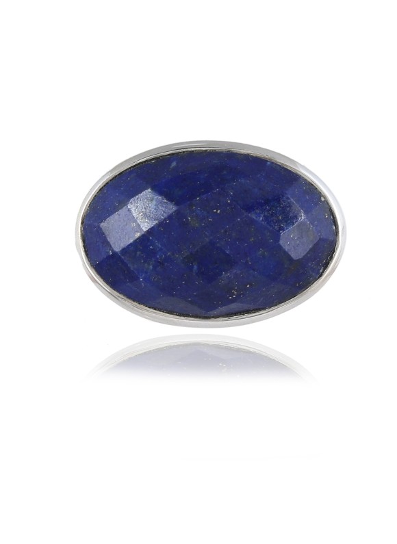 925 Sterling silver Cut Stone Lapis Rings