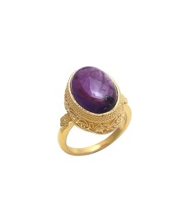 925 Sterling silver Amethyst Rings