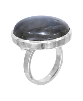 925 Sterling silver Cabochon Labradorite Rings